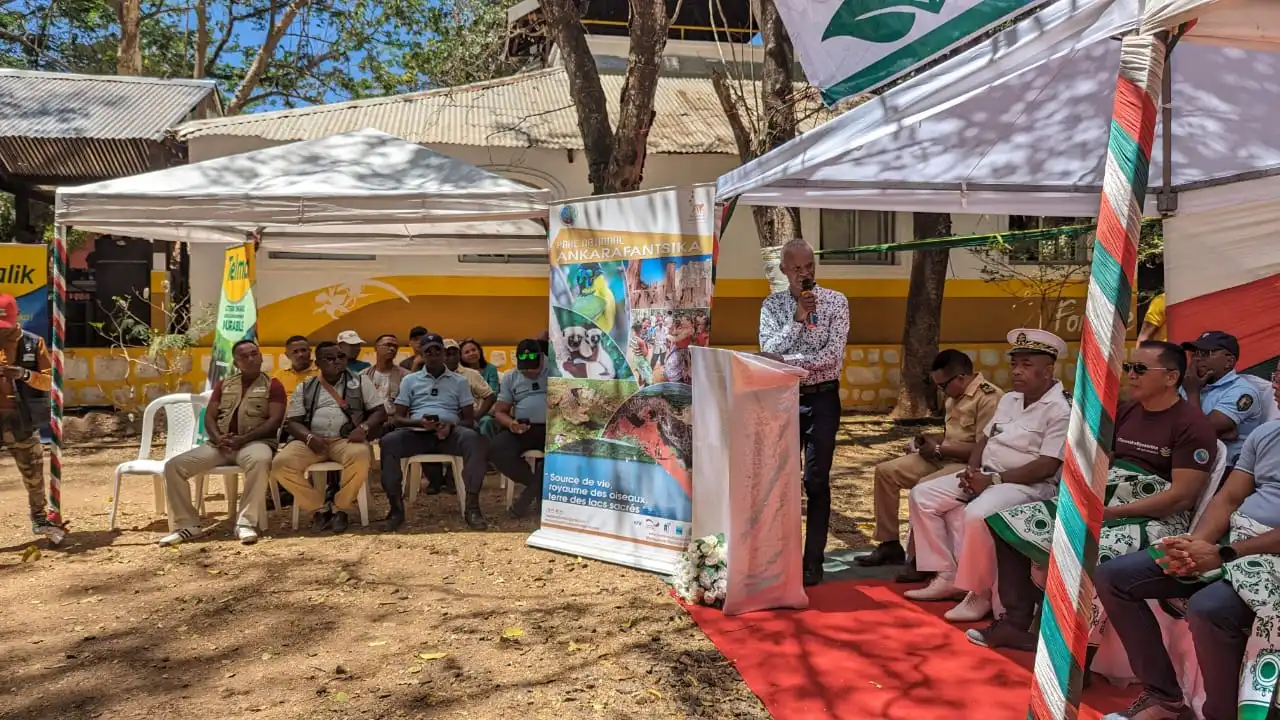 Official Visit Highlights Efforts to Preserve Ankarafantsika National Park